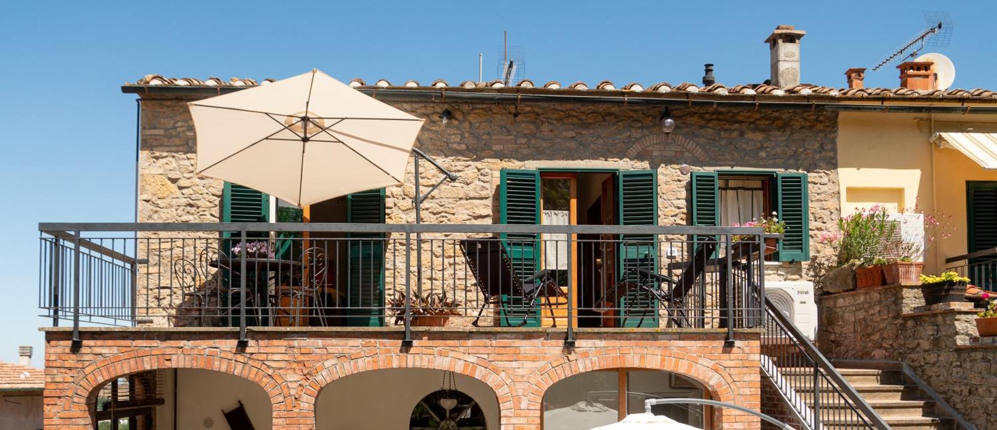 La Domus Di Marta Appartement Volterra Buitenkant foto