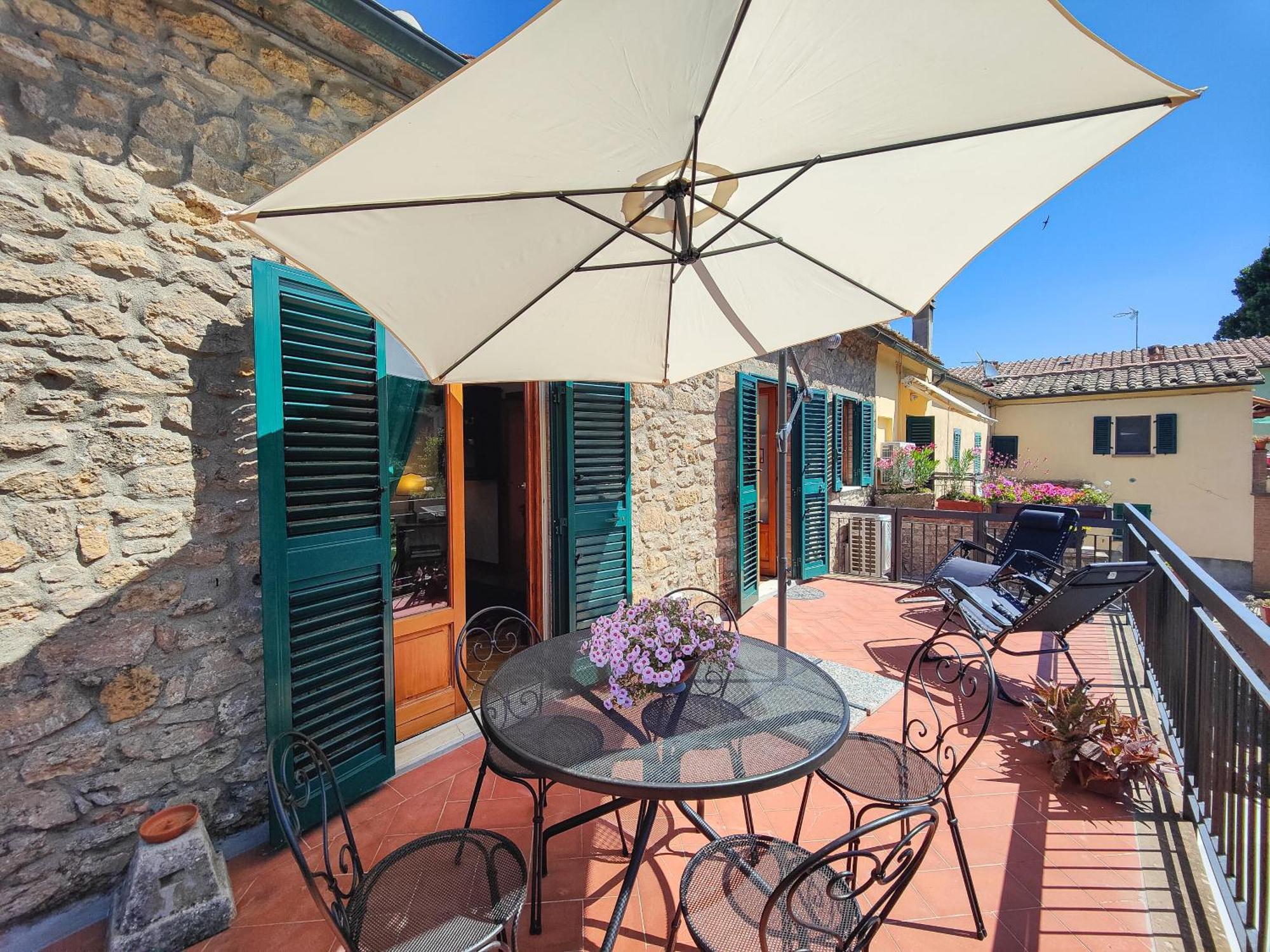 La Domus Di Marta Appartement Volterra Buitenkant foto